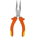 ZEELINE MY MILTON ZELNP-1006 Insulated Long Needle Nose Plier 6-Inch for EV/Hybrid vehicle repairs