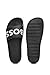 BOSS Men's Aryeh Slid Made in Italy Slides with Large Logo Detail Size, black7, 10.5 Men