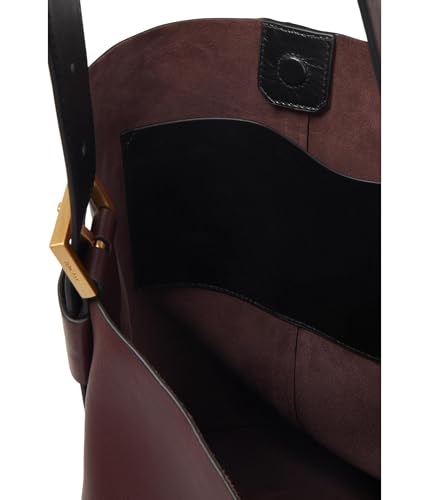Image of AllSaints Asha Shoulder Bag Dark Red W400XC One Size