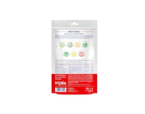 Frigera Ochsenziemer 12cm 200g – Rind, Natürliche, Proteinreiche Leckerlis für Hunde, Gluten- und Getreidefrei, Hochwertige Hundesnacks ohne Zusatzstoffe
