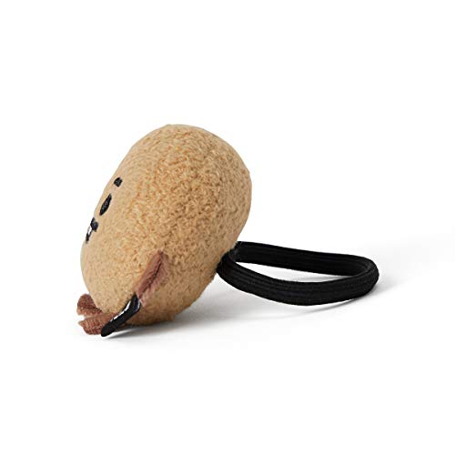 Image of BT21 Official Merchandise by Line Friends - SHOOKY Character Plush Figure Lying Hair Tie Accessories