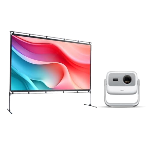JMGO Nouveau N1S 4K Mini Videoprojecteur, 1700 ISO Lumens + Écran de...