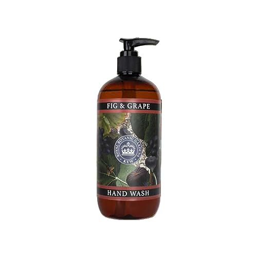 The English Soap Company Kew Gardens Hand Wash, Refreshing Botanical Wash with a Rich Lather