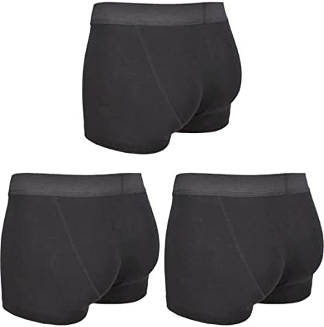 French Connection MENS 3 PACK STRETCH BOXERS BLACK SIZE XXL