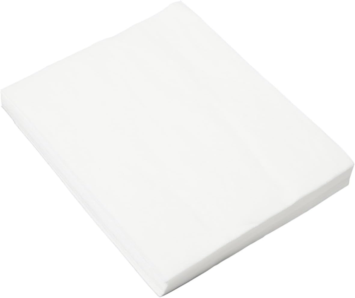 100pcs White Non-Woven Fabric Bird Cage Liners Parakeet Cage Accessories Absorbent Pet Mats for Clean and Breathable