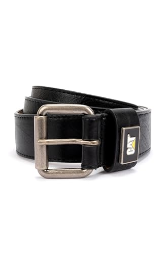 Caterpillar mens Enamel Plaque Belt