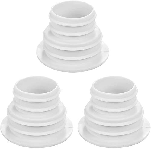 OLWICK® Silicone Hose Deodorant Drain Pipe Plug Sewer Seal Ring for Washing Machine Laundry Room Bathroom Bathtub, Pack of 3, White (B083NCRX4V) Amazon Price History, Amazon Price Tracker