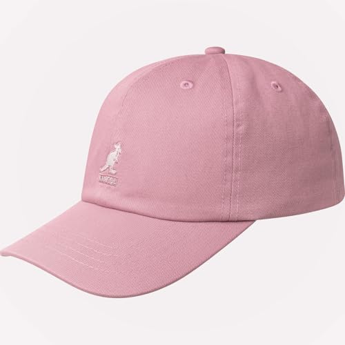 Image of Kangol Washed Baseball Hat - Papaya Milk / 1SFM Baseball & Sport Caps