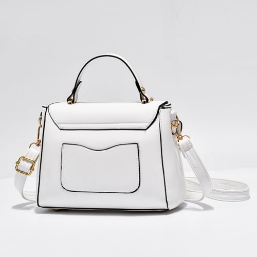 Cat Cute Tote Bags for Women Fashion Small Crossbody Bags PU Leather Handbags and PursesTravel Shoulder Bag4