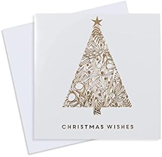 Macmillan Tree and Bauble Charity Christmas Card - 10 Pack