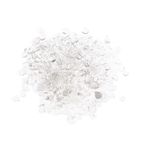 GANAZONO Purified Crystal Gravel Seashell Garden Pebbles and Stones Fish Tabk Aquarium Plant Holder Fishtank Air Pump Aquarium Fish Tank Lights Aquarium Fish Tank LED Light Glow Pebbles