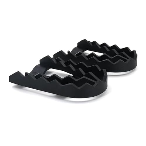 Adaptateurs de repose-pieds larges acier inox Honda NC750X NC700X VFR800F moto