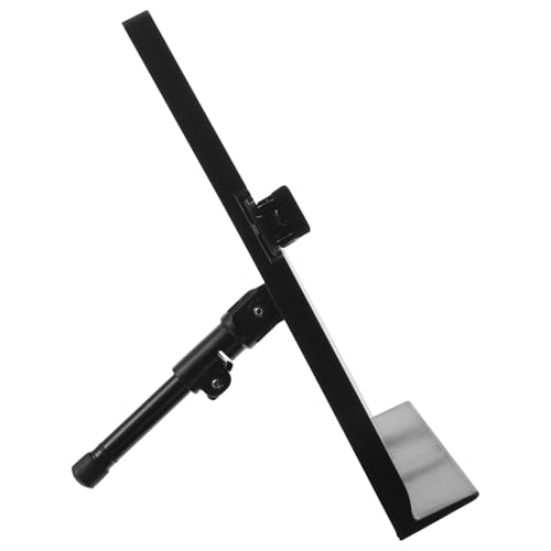 NOLITOY Soporte Plegable para Partituras de Mesa Ligero y Antideslizante Soporte Portátil para Lectura de Música Soporte para Libros y Tablet para Músicos y Estudiantes