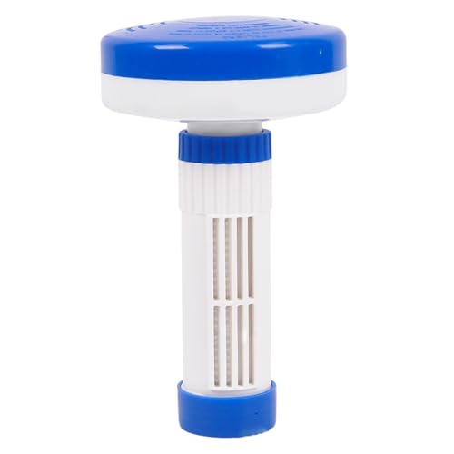 Hot Tub Chlorine Floater Adjustable PVC Bromine Floater Hot Tub with Scale Multi-Purpose Floating Chlorine Dispenser for Pool, Spa & More Floating Dispenser for Pool Tablet