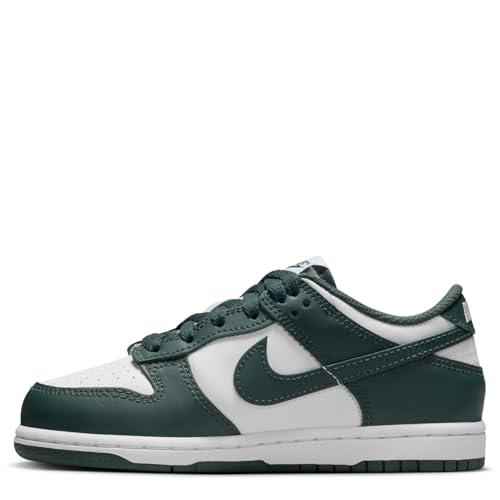 Nike�ANike Dunk Low (Ps)�A�{�[�C�Y�A�X�j�[�J�[�B, �z���C�g/���B���e�[�W�O���[��, 30.5 EU