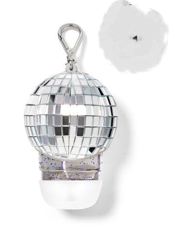 Bath Body Works Hand Sanitizer Holder Disco Ball, 1 Count (Pack of 1)