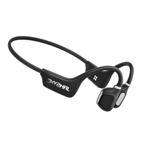 Jamsync Bone Conduction Headphones, Running Headphones Bluetooth 5.4 with Built-in Mic