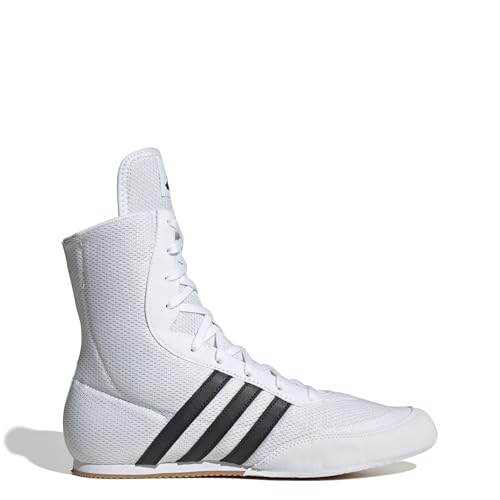adidas Box Hog 2 - Boxing Shoes - White Black - Size 9