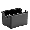 Carlisle FoodService Products Sugar Caddy for Kitchens, Plastic, 20 Packets, Black, Small