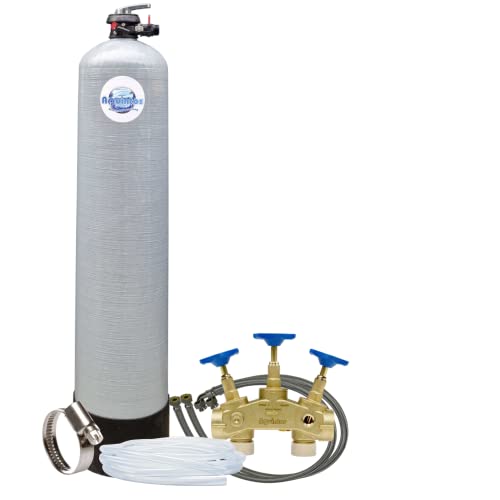Preisvergleich Produktbild Brunnenwasserfilteranlage Entmanganisierung Enteisenungsanlage Filteranlage zur Filtration von Schwefelwasserstoff Oxi-Line 1252 Basic Handbetriebene Filteranlage (Mit Anschlussset 3)