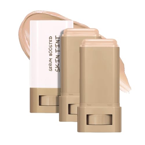 Foundation Contour Stick, Multi-color Moisturizing Essence Stick, Brightens Skin and Moisturizes(Color4,2pcs)