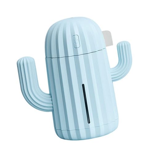 Zambuph Humidificador de Cactus compacto y portátil para mayor comodidad, difusor de Aroma, humidificador aire, batería azul Zambuph Humidificador de Cactus compacto y portátil para mayor comodidad, difusor de Aroma, humidificador aire, batería azul