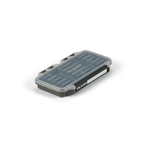 Image of Plano StowAway 3500 Stow Tackle Box, with Corrosion-Preventive Rustricor, Single Latch Design, Transparent DuraView Lid, Stackable Storage for Fishing Bait, Lures and Gear