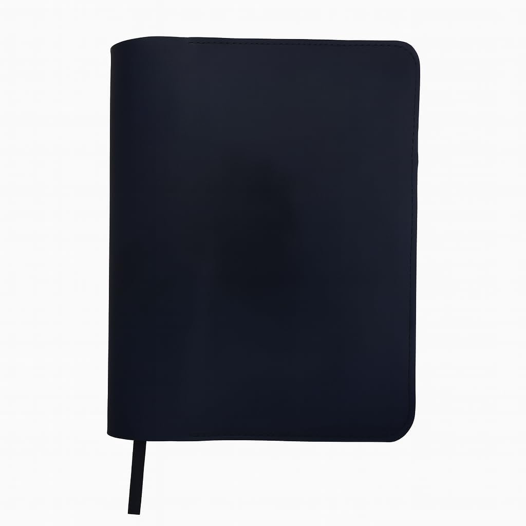 Black Leather Journal Cover XXL – Refillable Notebook Cover 8.5 x 11 Inches , Handmade Executive Writing Padfolio, Compatible with Moleskine XXL Leuchtturm1917 XXL Mead Five Star