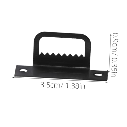 Image of Zerodeko 100pcs Shaped Metal Picture Hangers Easy Installation Frame Hooks for Wall Decor Versatile Heavy Duty Picture Hanging Hardware for Frame