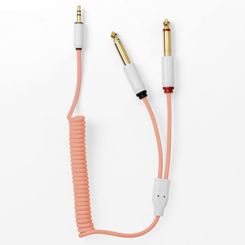 Cable Candycords mini jack recto a 2 conectores mono para sintetizadores
