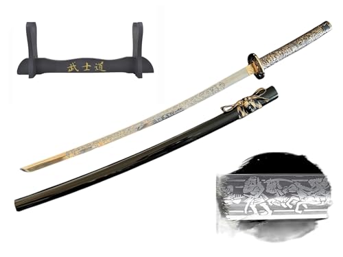Katana con Vaina y Soporte 103 - Réplica Decorativa (180)