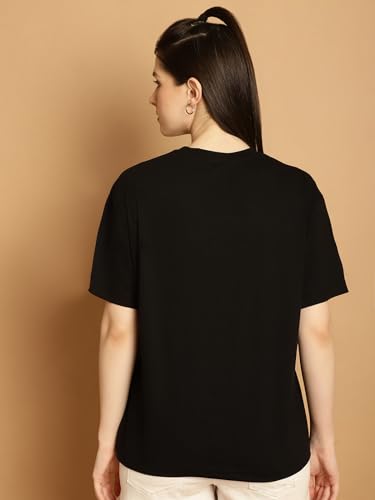 Image of Fabflee Women's Cartoon Oversized Fit Tshirt