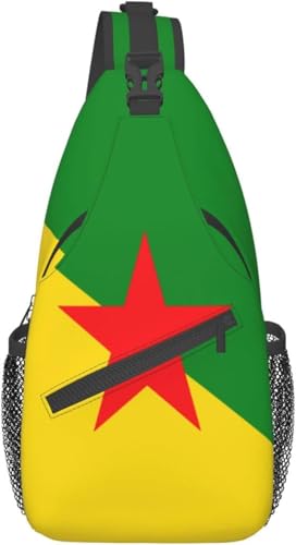 Mochila bandolera estilo Francia para senderismo unisex miniatura 1