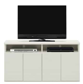 テレビ台　120cm幅　ホワイト Amazon｜日本製 幅120cm 高さ60cm ミドルタイプTVボード テレビ