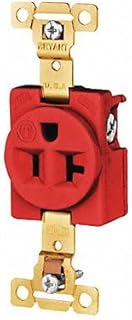 20A Single Receptacle 125VAC 5-20R RD