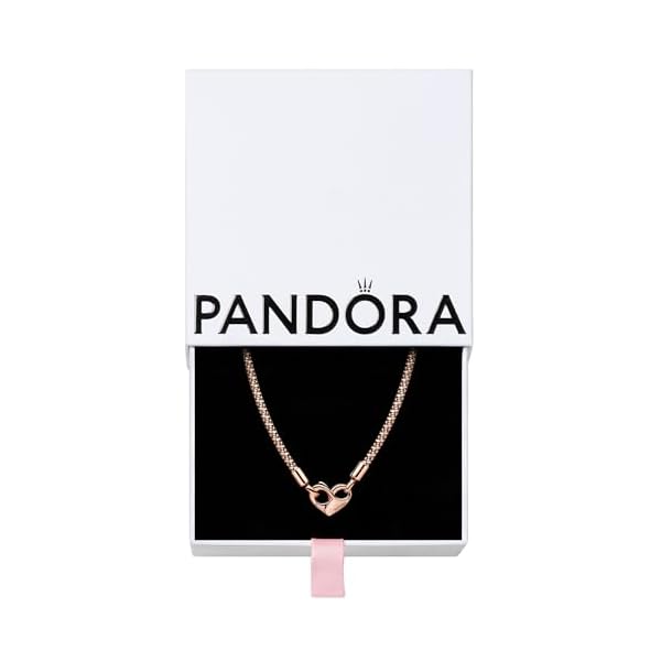 Pandora Moments Studded Chain Necklace - Gift for Her - Stunning Women's Jewelry - With Gift Box