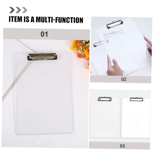 Presse-papier de bureau DOITOOL transparent pour vos conférences - 7