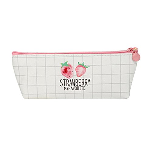 Preisvergleich Produktbild Chakil 1 Stück Mode-Muster, PU Federtasche, Schreibwaren, Federmäppchen, Mäppchen, Kosmetiktasche süße Federmäppchen Reißverschluss Stift Tasche Tasche Druck Muster Federmäppchen