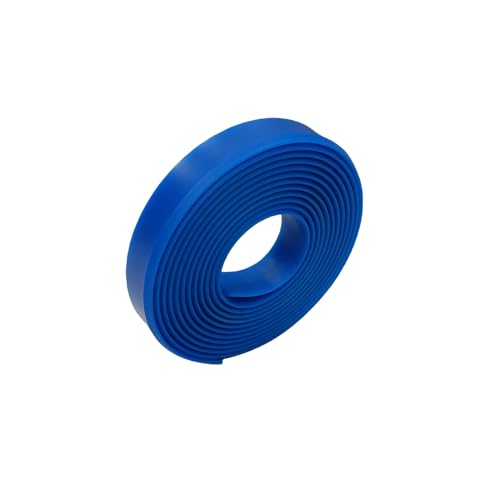 Image of Window Tint Tools 158 Inch Window Tinting Squeegee Replacement PU Bevel Blades Blue Squeegee Refill Tint Tools - Blue
