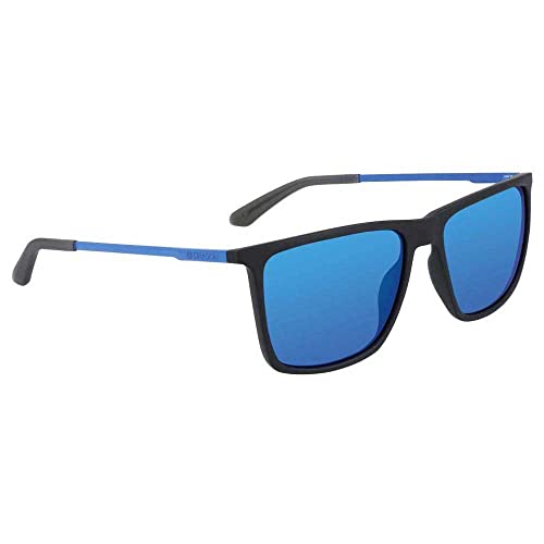 Dragon Men's Kodiak LL Rectangular Sunglasses, Matte Black with Lumalens Blue Ion Lens, One Size2