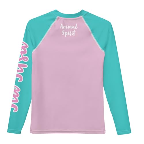 Youth Girls No Gi Jiu Jitsu Rash Guard - Panda Design, BJJ, MMA, Martial Arts2
