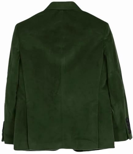 Boys Sport Coat Velvet Blazer Vintage Jacket Suits Kids Toddler Two Button Wedding Party Prom2