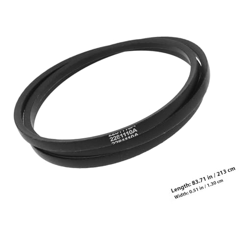 Courroie de tondeuse en caoutchouc flexible et durable - 2