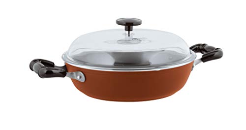 Sambonet 51015r74 1965 Vintage Quarzo Nero – Padella in Alluminio, Rivestimento: Sonstige Rivestimento