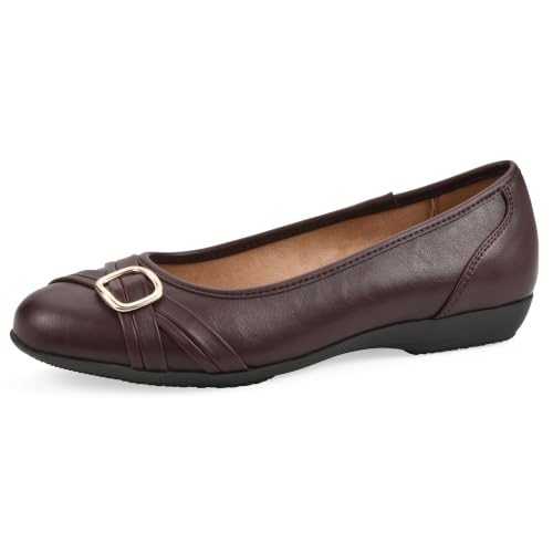 Image of Cliffs by White Mountain Women's Cushioned Calming Ballet Flat