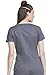 Dickies Womens GenFlex Junior-Fit V-Neck Scrub Shirt, Light Pewter, Medium