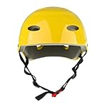 Wdfnexalai Casco de seguridad para deportes acuáti...: Casco de seguridad exterior de ABS duro y ligero Absorción de impactos de alta calidad y forro EVA de alta densidad para una protección y comodidad superiores Ventilación de aire para un fácil drenaje y transpirable Correa de barbilla ajustable con h...