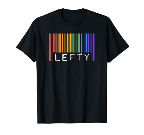 Mancino mancino Gay Pride Flag Barcode Queer Rainbow LGBTQ Maglietta