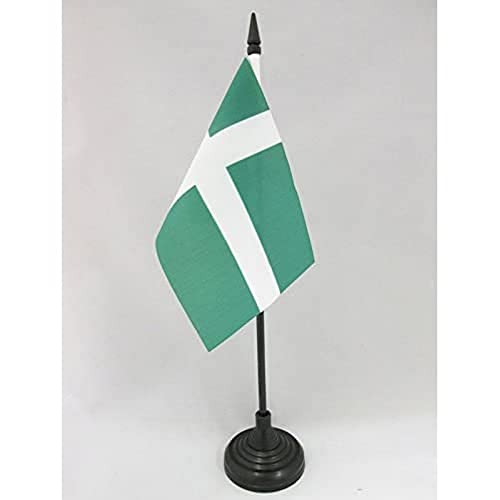 AZ FLAG Drapeau de Table Porto Rico indépendantiste 15x10cm - Petit Drapeaux DE Bureau du Parti indépendantiste portoricain 10 x 15 cm
