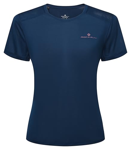 Tee-shirt running Ronhill femme respirant et anti-irritation taille 8
